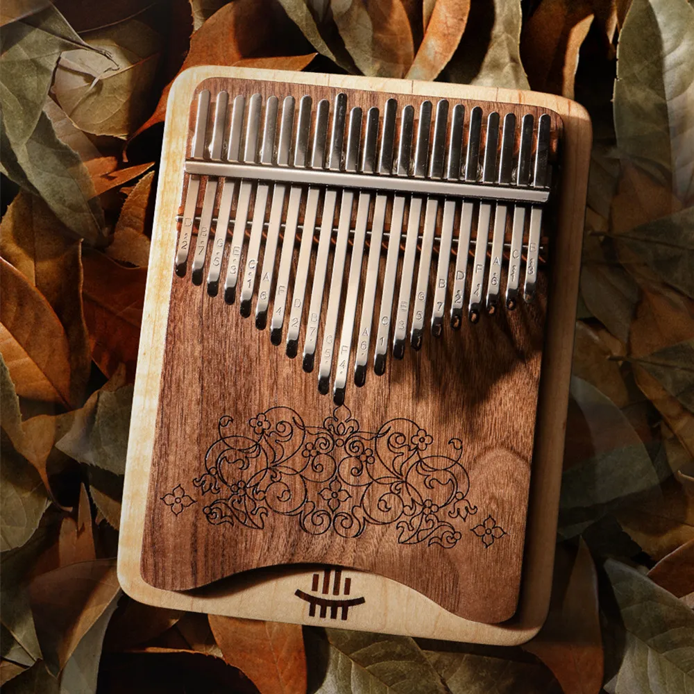 Клавиатура hlру Kalimba 21 клавиша черный орех + клен класс A |