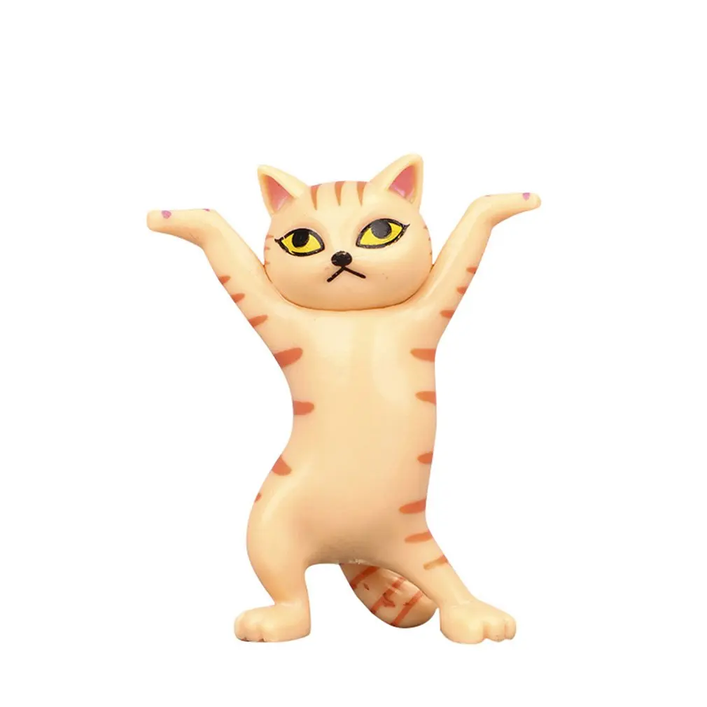 

Japanese enchanting cat pen holder Decoration Animal Statue Handmade Home Decor Gift hand-made DIY Capsule Toys Blind box