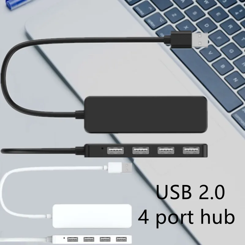 

4ports USB 2.0 2 Colors Keyboard Laptop Mouse Docking Station Plug and Play Micro USB Otg Hub