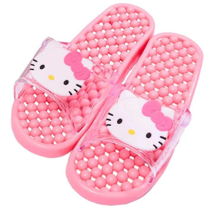 light pink Размеры s и m; Милые качественные женские розовые летние тапочки; нескользящие шлепанцы для ванной; сандалии для девочек; подарки на день рождения; вечерние туфли; Прямая поставка - Цвет: light pink
