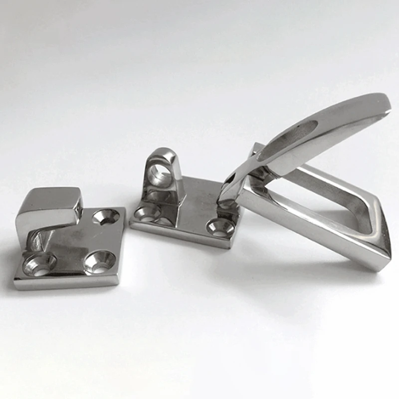 

Marine-Grade 316 Stainless Steel Boat Deck Locker Hatch Anti-Rattle Latch Fastener Clamp Marine Hardware Accessories