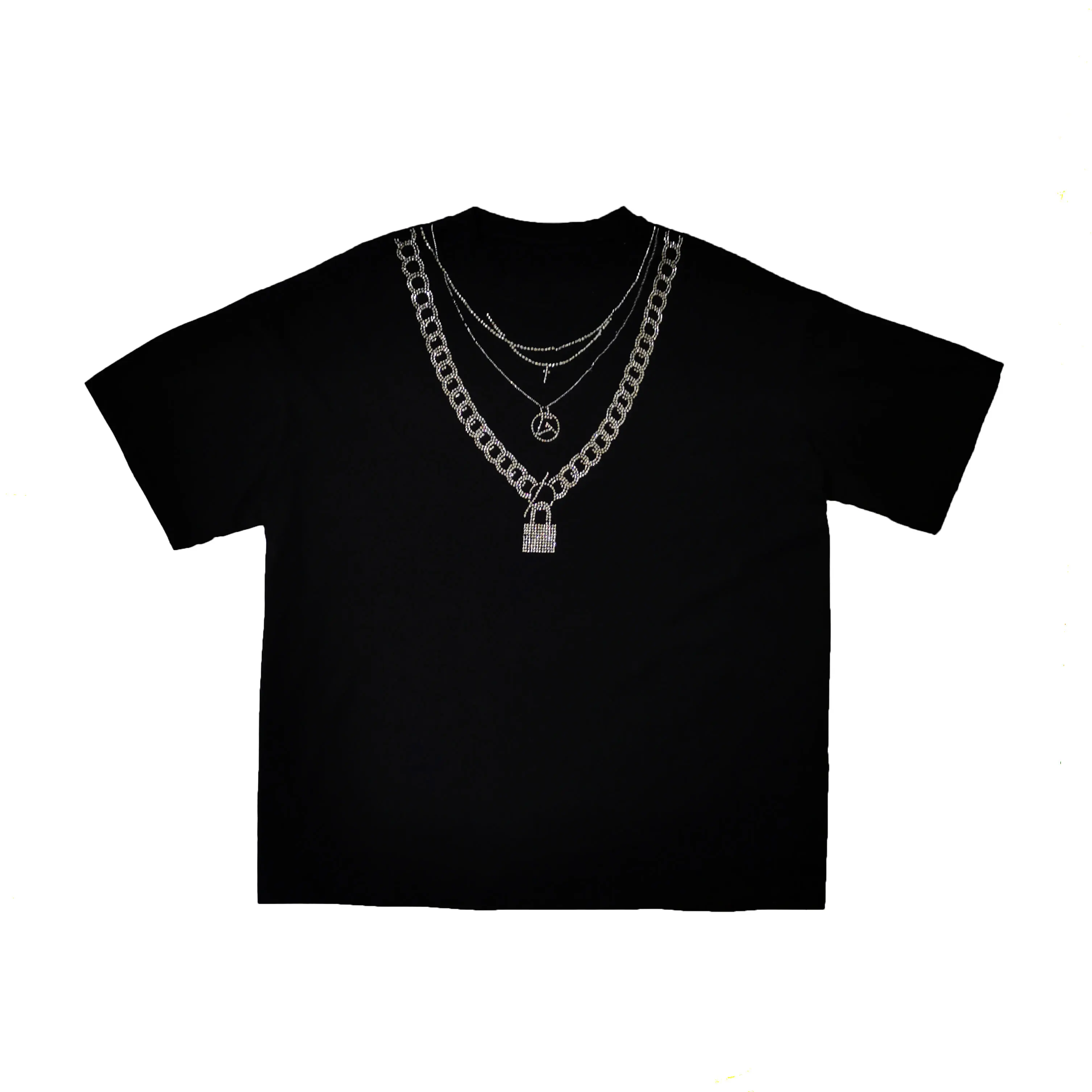 

Harajuku Style Hot Rhinestone T-shirt Female Short Sleeve 2020 New Design Streetwear Loose Half Sleeve Tops