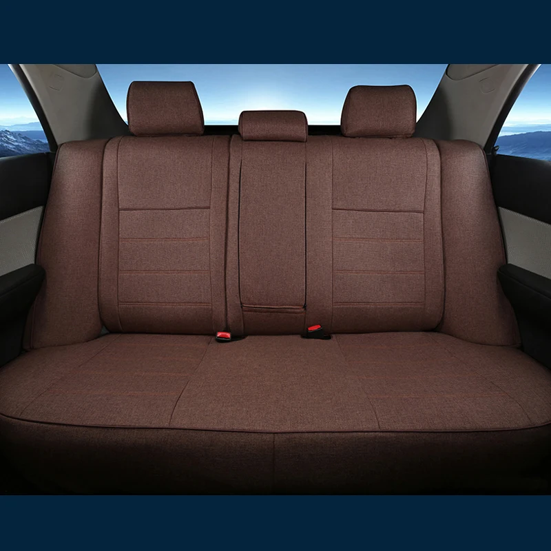 Чехлы и подставки для сиденья автомобиля CARTAILOR черные льняные Subaru Forester 2009 2015 2019 |