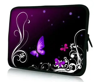 

Butterfly Purple Laptop Bags Notebook Pouch Case For 13.3" 14" Acer Aspire R13 S13 V13 Chromebook 14 514 714 15 Handbag Sleeve