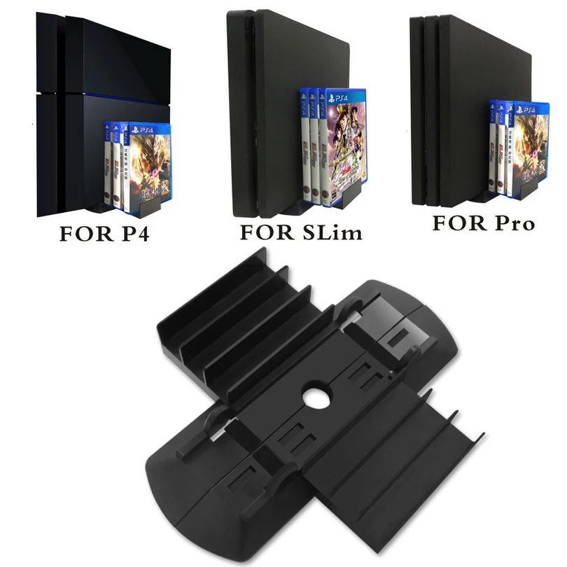 Аксессуары для PS4 Playstation 4 вертикальная подставка держатель диска Slim Pro новый