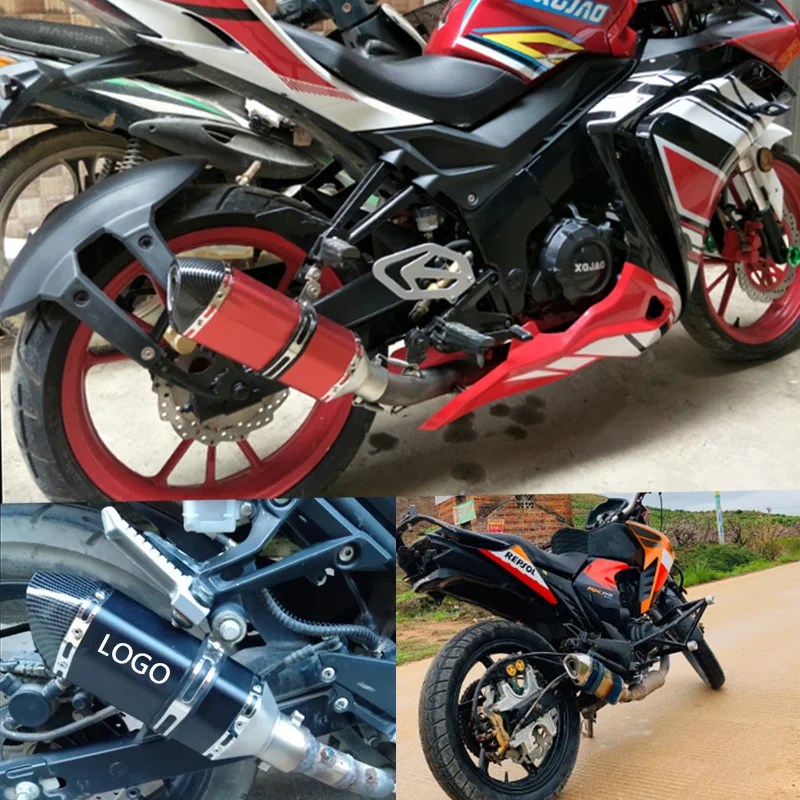 Глушитель выхлопной трубы для мотоцикла Honda xr 150 cb 500 cbr 1100xx 600 valkyrie 1500 125r cbf 125 f3 |