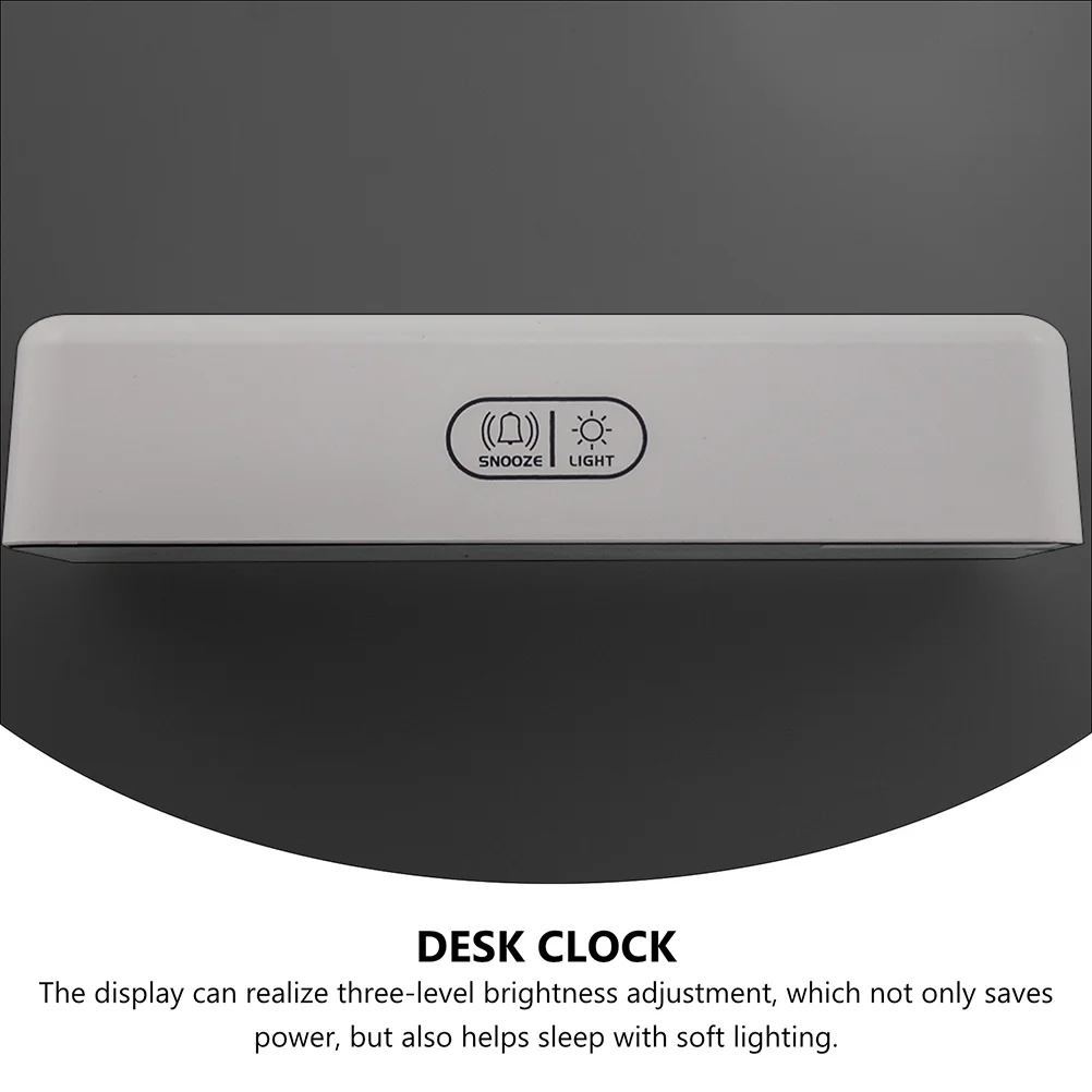 1 шт. прочные светодиодсветодиодный цифровые настольные часы Календарь