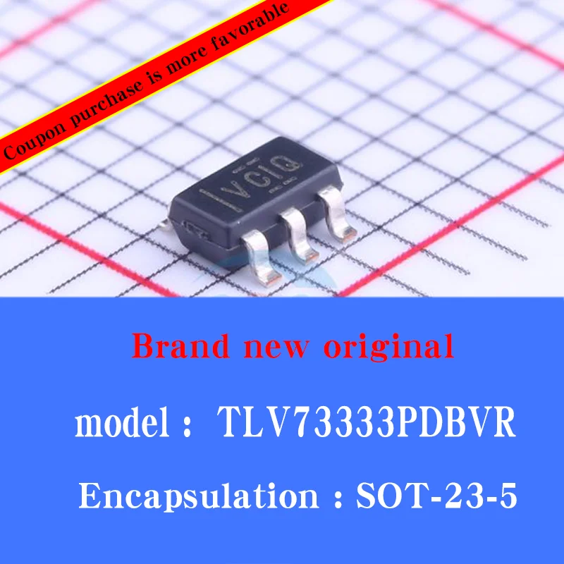 

50 шт./партия, новый оригинальный TLV73333PDBVR трафаретная печать VCIQ SOT23-5, микросхема регулятора низкого напряжения
