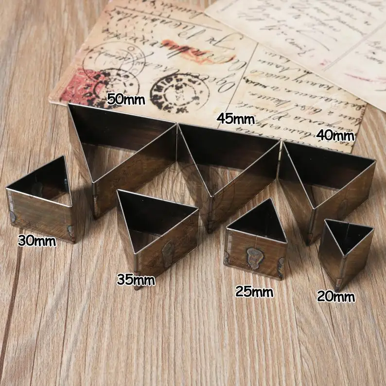 Треугольные геометрические серьги ZONESUN Штамповочный Инструмент Для Резки Кожи и