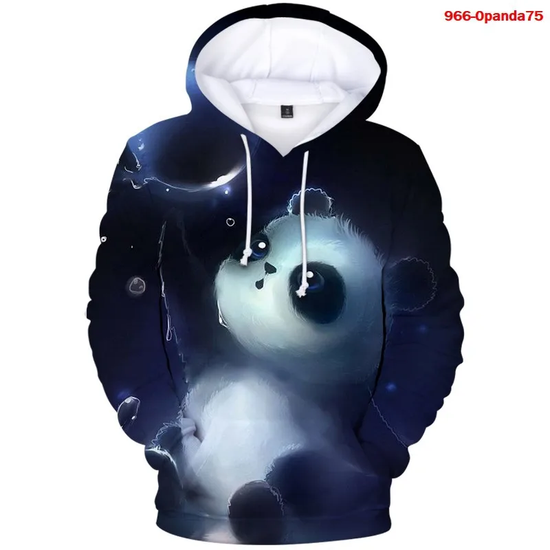 

Chinese Panda 3D Hoodie Men Women Hip Hop Streetwear Fashion Harajuku Hoodies 2021New Hot Sale kids/Children Cartoon Sweatshirt
