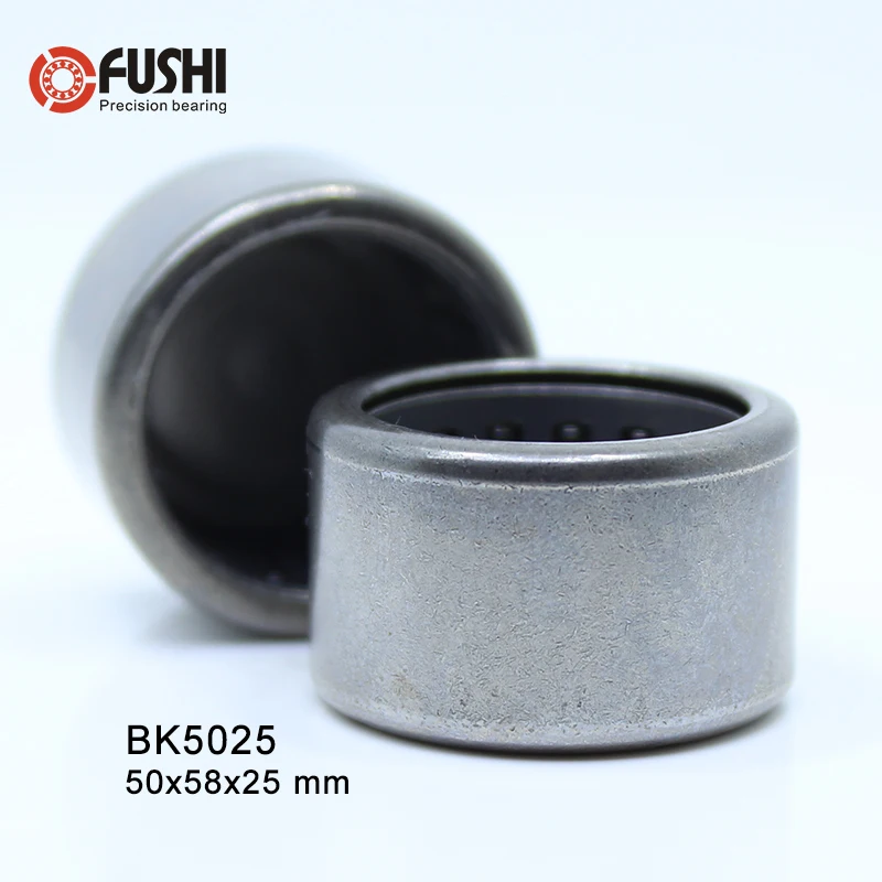 BK5025 игольчатые подшипники 50*58*25 мм (1 шт.) тянутая чаша игольчатый роликовый