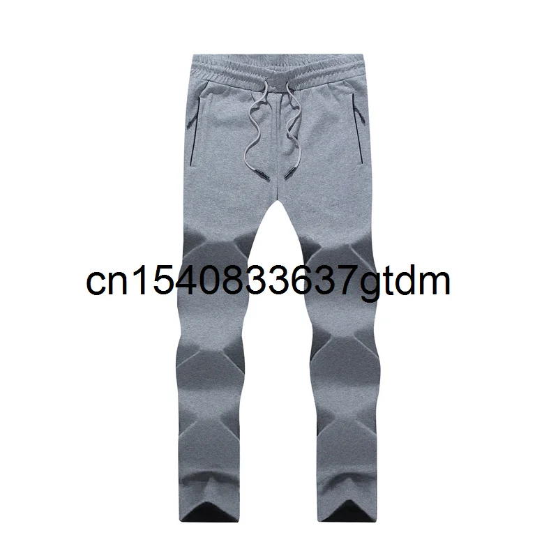 

Autumn new men's sports pants men's fat plus size fashion leisure pants men's youth knitted pants