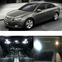 led interior car lights for chevy lacetti room dome map reading foot door lamp error free 9pc