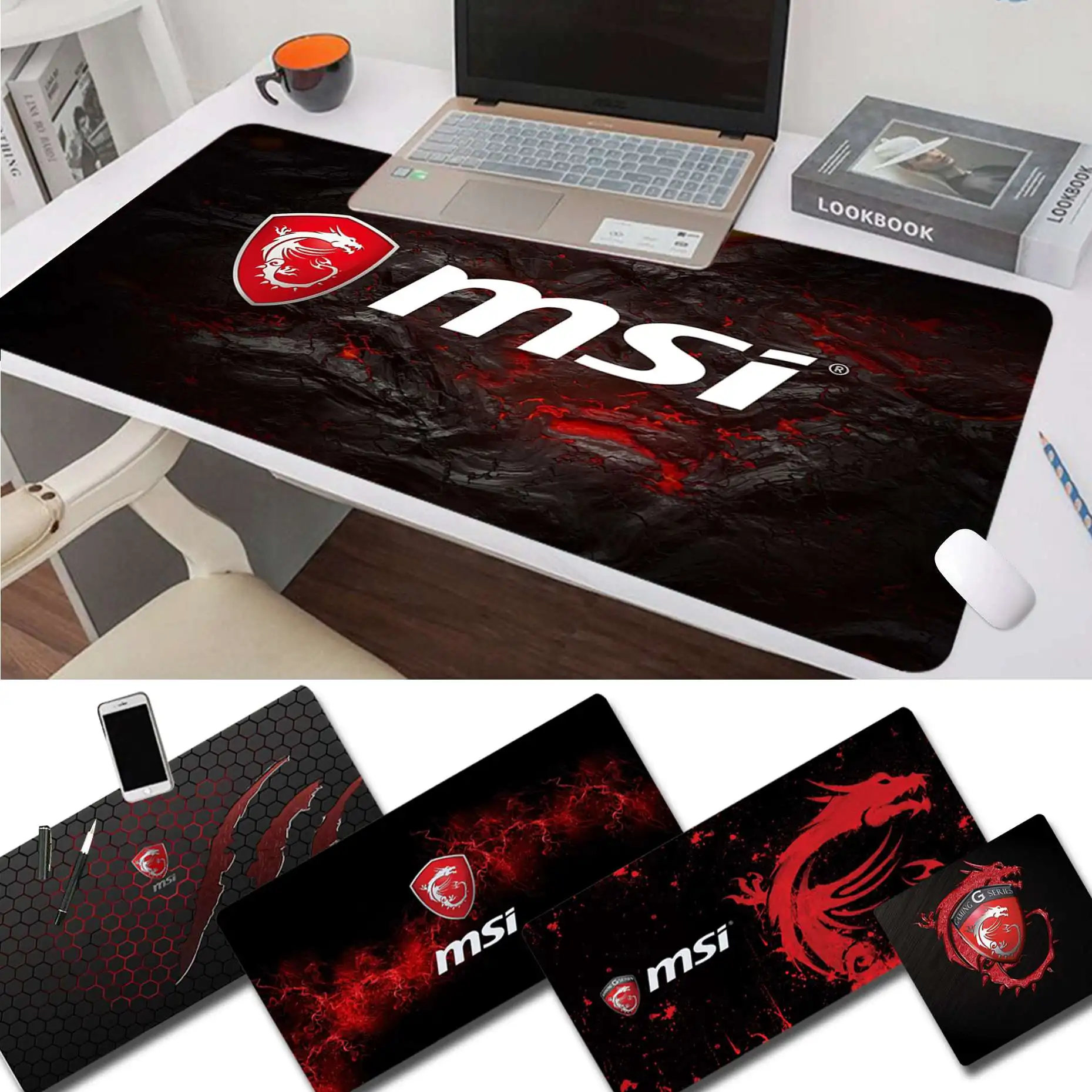 Maiya мой любимый резиновый коврик для мыши MSI бесплатная доставка большой