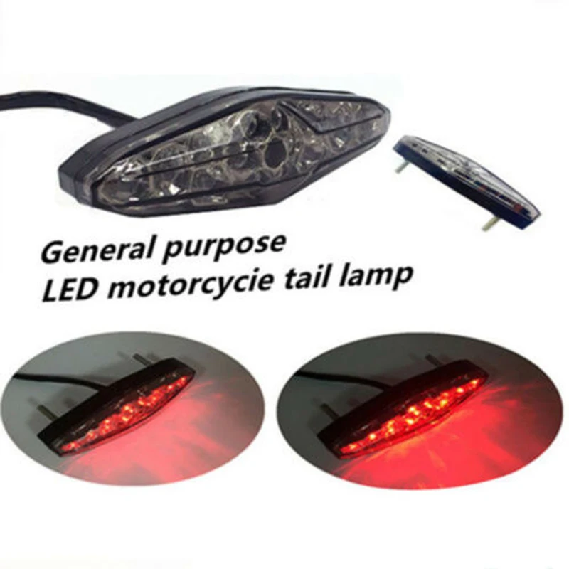Motorcycle 15 Led Red Light Brake Electric Car Scooter Rear Tail Auto Parts | Автомобили и мотоциклы