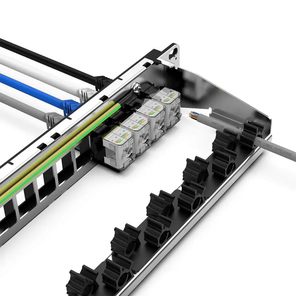 AMPCOM (UL Listed) 10 шт Keystone Jack CAT5e инструмент без RJ45 UTP пускового инструмента требуется