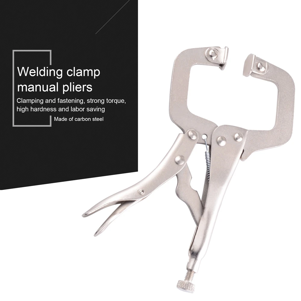 6-дюймовый гаечный ключ типа C сварочный зажим обжимные плоскогубцы для обработки