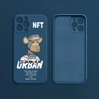 nft astronaut star space phone case for iphone 11 12 13 pro max xs xr x 12 mini 7 8 plus soft bored ape yacht club back cover