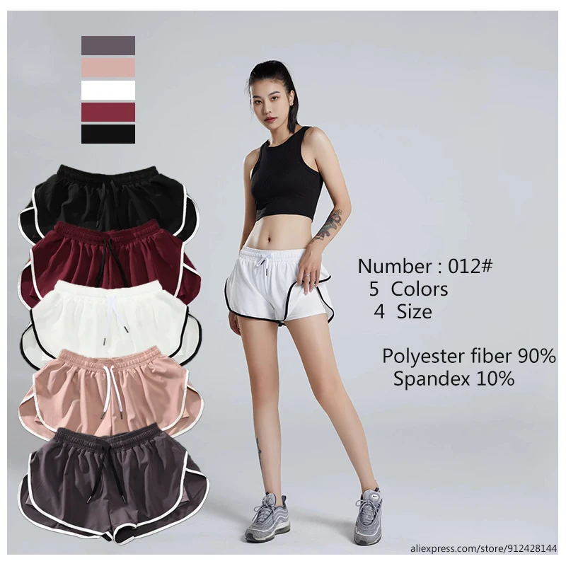 

2021 Korean pure cotton sports shorts women's loose wear home casual pants running dancing Yoga Hot Pants summer fashion