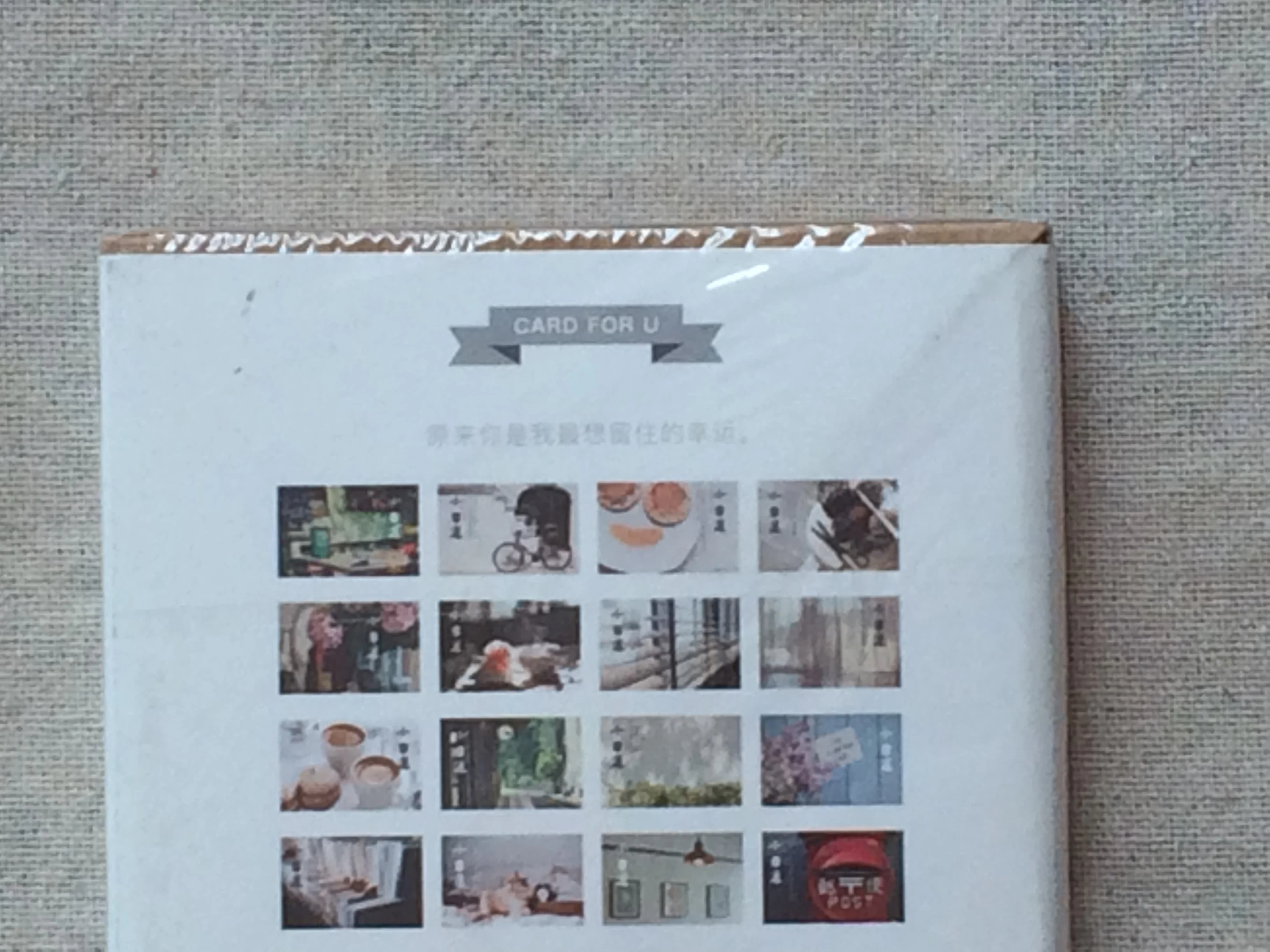 

143mmx93mm happy cat paper postcard