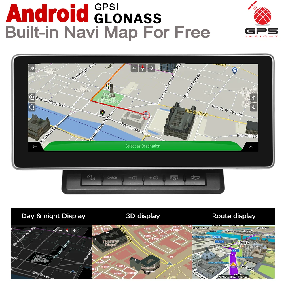10 25 &quotHD экран стерео Android 7 0 up Автомобильный GPS навигатор карта для Audi A6 4F 2004 ~ 2011 MMI
