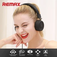 REMAX Headphone RM-805 Bluetooth V50 3D Stereo Sound Earphone Intelligent Noise Reduction Multifunctional Collapsible Headset
