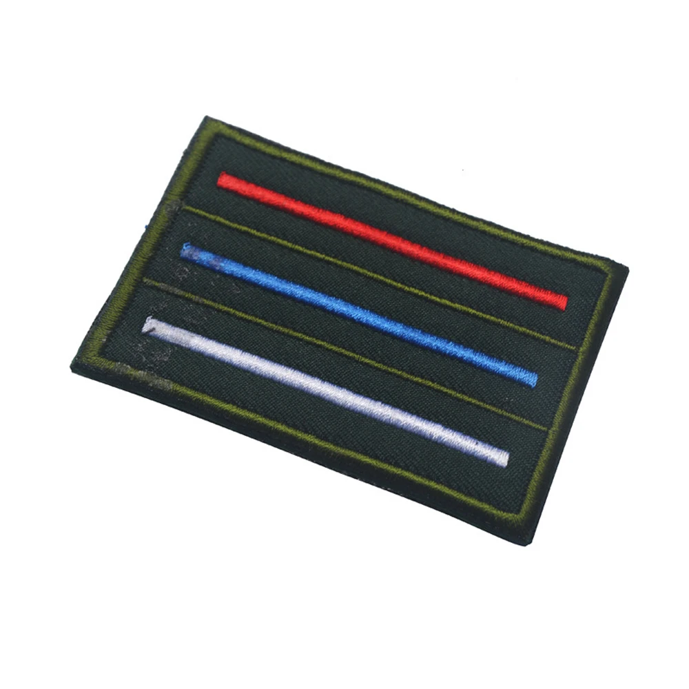 Нашивки с вышивкой в виде российского флага СССР нагрудные значки эмблема на