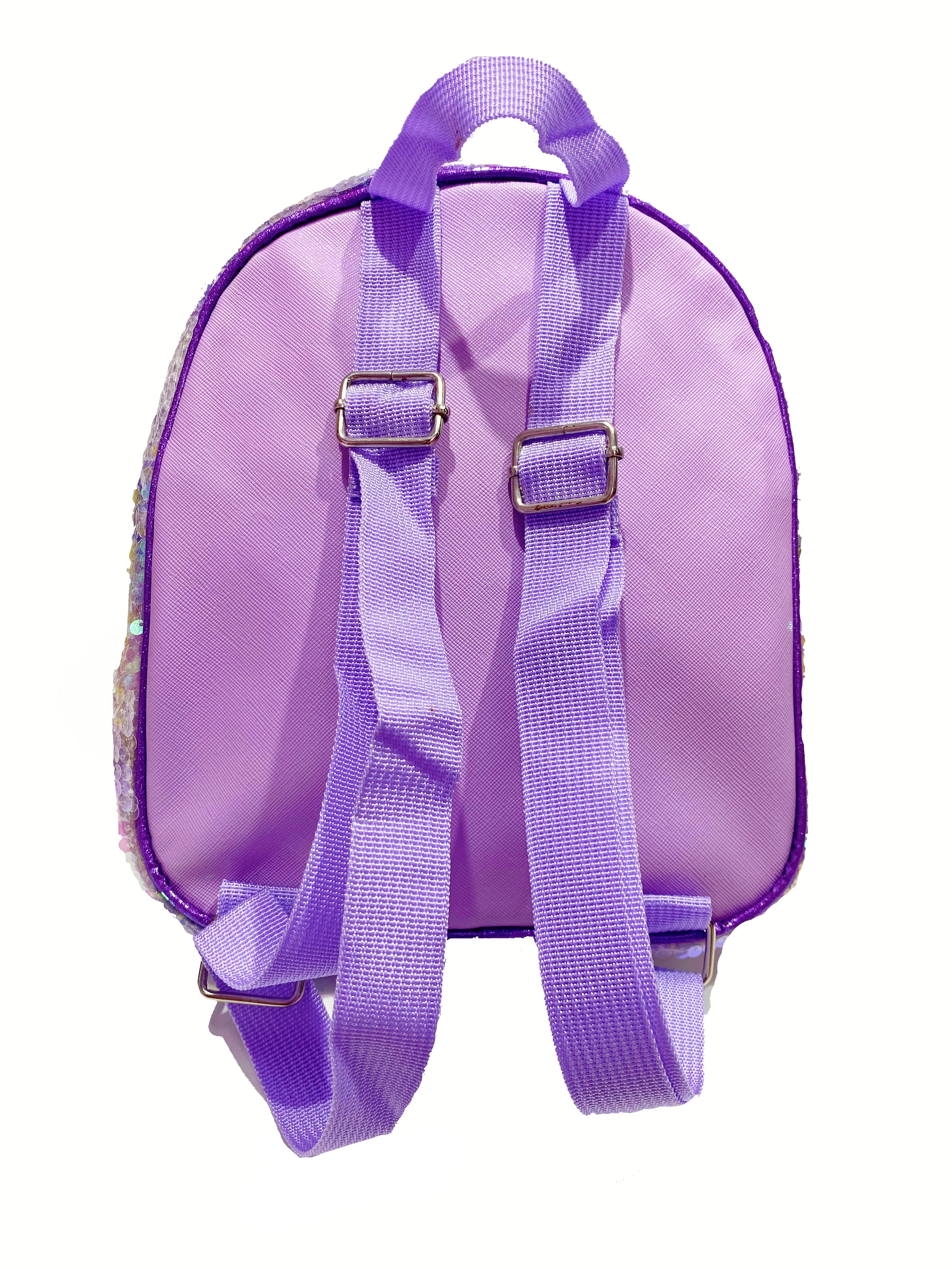 New Design Children School Bags Cartoon  Backpack Sequin Leather  Backpack Kindergarten Kids School Bags Shoulder Bags Backpack