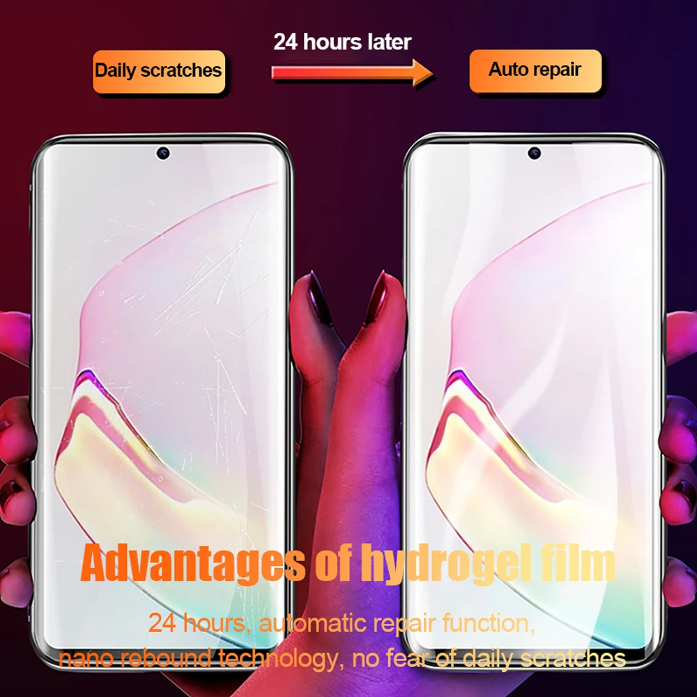 Hydrogel Film For HTC U11 U12 Plus Life Eyes U19e U Ultra Play Screen Protector Protective Film For HTC 10 EVO One A9 A9S images - 6