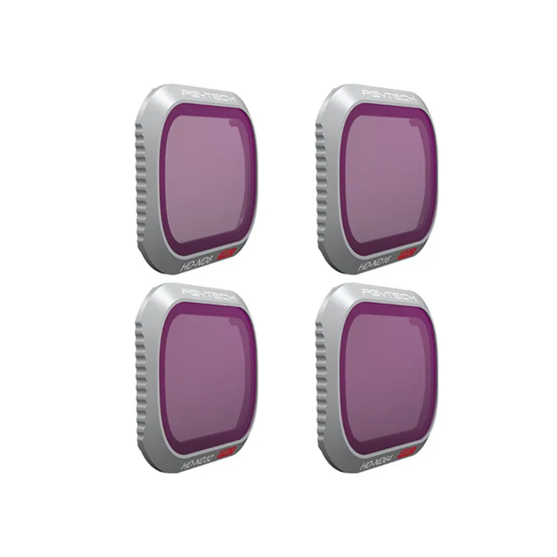 Набор фильтров PGYTECH Mavic 2 Pro ND PL 4 шт. Комплект 8 16 32 64 для DJI Professional|Фильтры| |