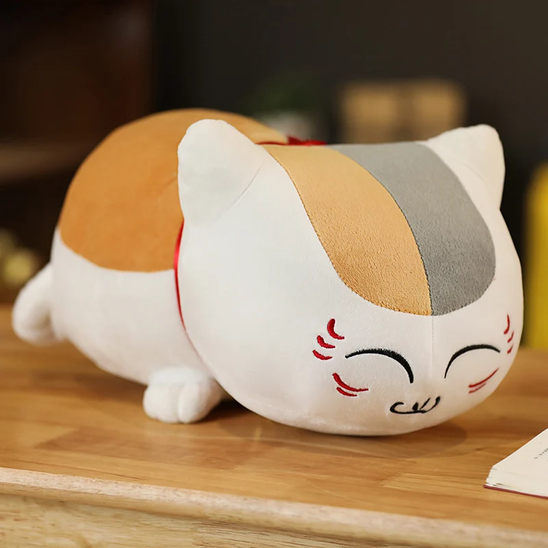 Нацумэ Yuujinchou Nyanko Sensei плюшевый Кот аниме мультфильм мягкая кукла игрушка подушка