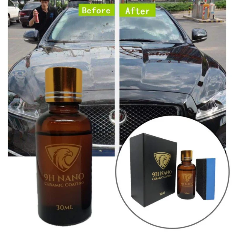 

Liquid Glass Nano Hydrophobic Ceramic Coating Car Polish Anti-scratch Auto Paint Care New