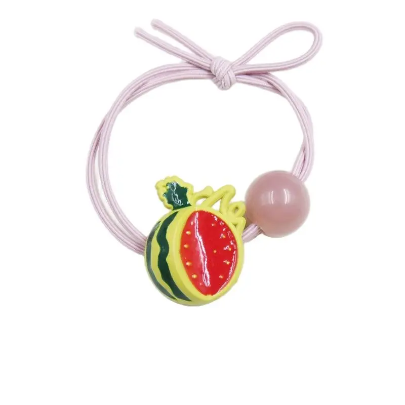 1 шт. милые Арбузные эластичные резинки для волос женщин простая повязка головы