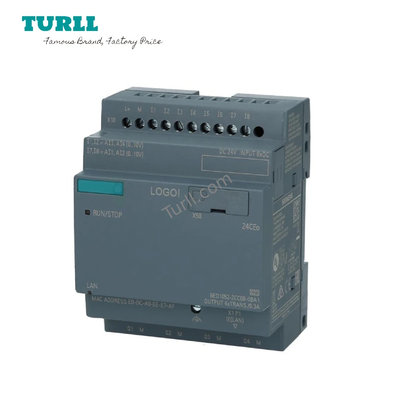 

SIEMENS LOGO 8 Logic Module Without Display PLC Web 6ED1052-2CC08-0BA1 2MD08 2HB08 2FB08 2CC01 6ED10522CC080BA1 6ED10522MD080BA1