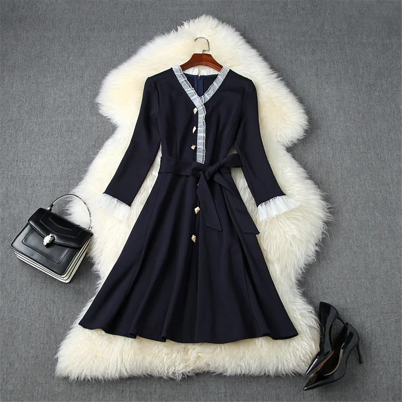 Новое поступление осенние платья для женщин 2020 модная одежда элегантное