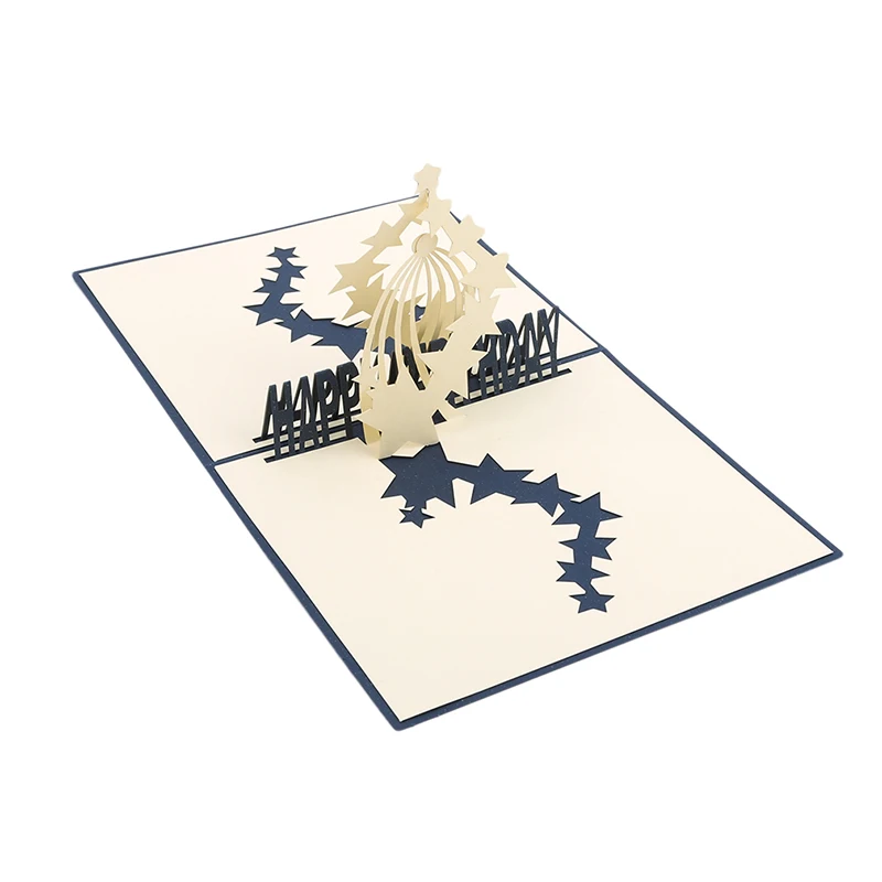 Новые креативные поздравительные открытки Звездные подарочные с рисунком