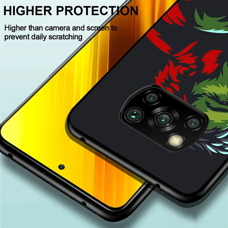 

Marvel Super Hero Avengers Hulk For Xiaomi Poco C3 M3 M2 X3 NFC X2 F3 F2 F1 Mi A3 A2 Lite Pro Soft TPU Silicone Black Phone Case