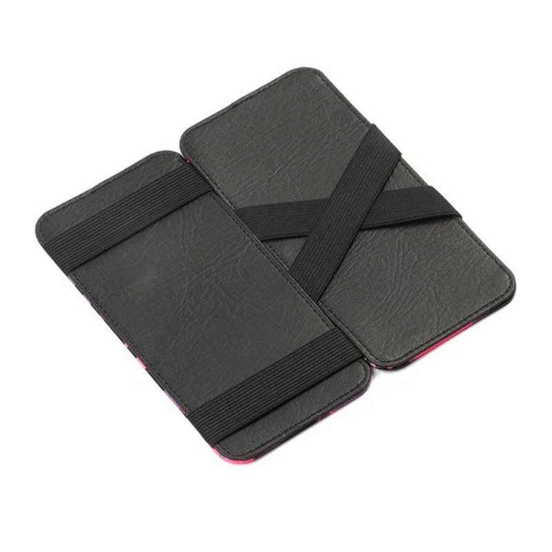 KUDIAN Медвежонок Мужской зажим для денег мужской кожаный держатель карт модный