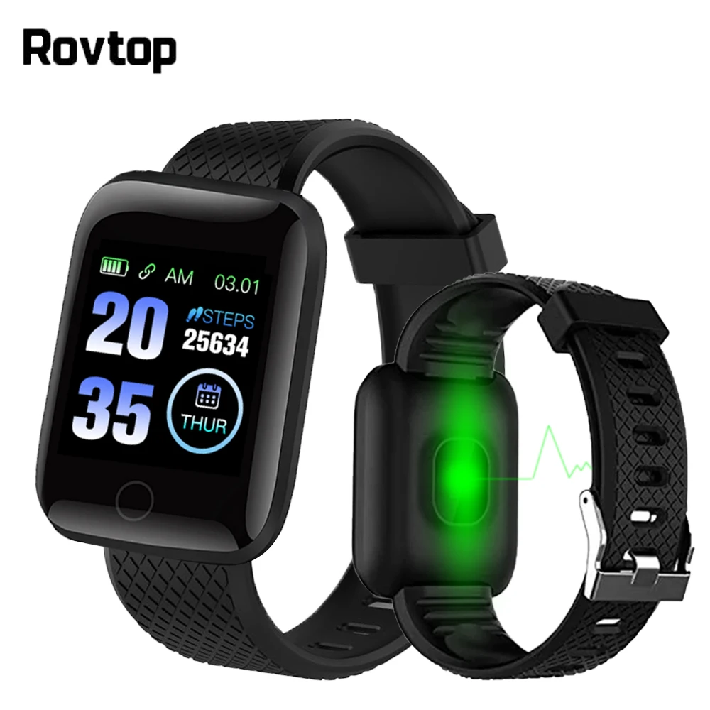 Rovtop D13 умные часы Смарт браслет который надевается на кисть для контроля пульса