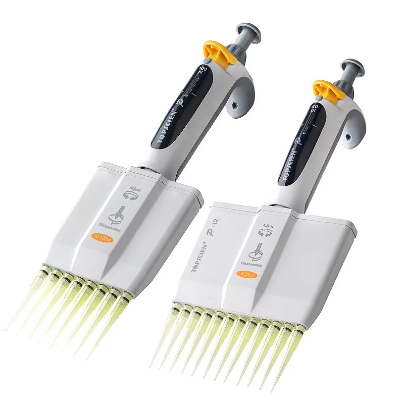 Многоканальные микропипетки многоканальные ручные пипетки с регулируемым