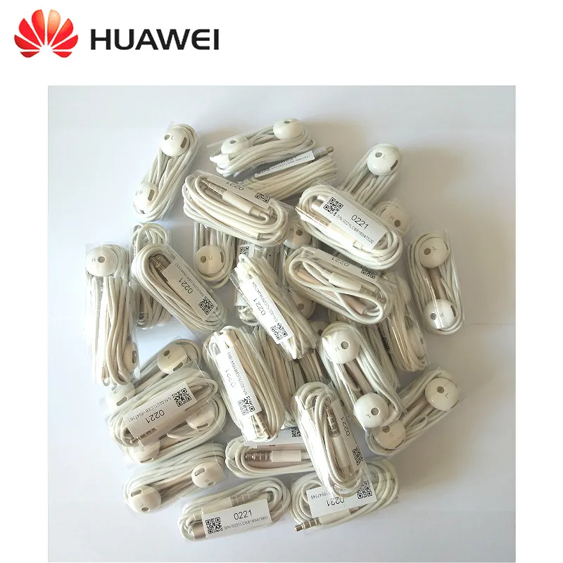 3/5/10/15/20 штук наушников Huawei коннекторы 3 5 мм для HUAWEI P7 P8 P9 Lite P10 Plus Mate с микрофоном