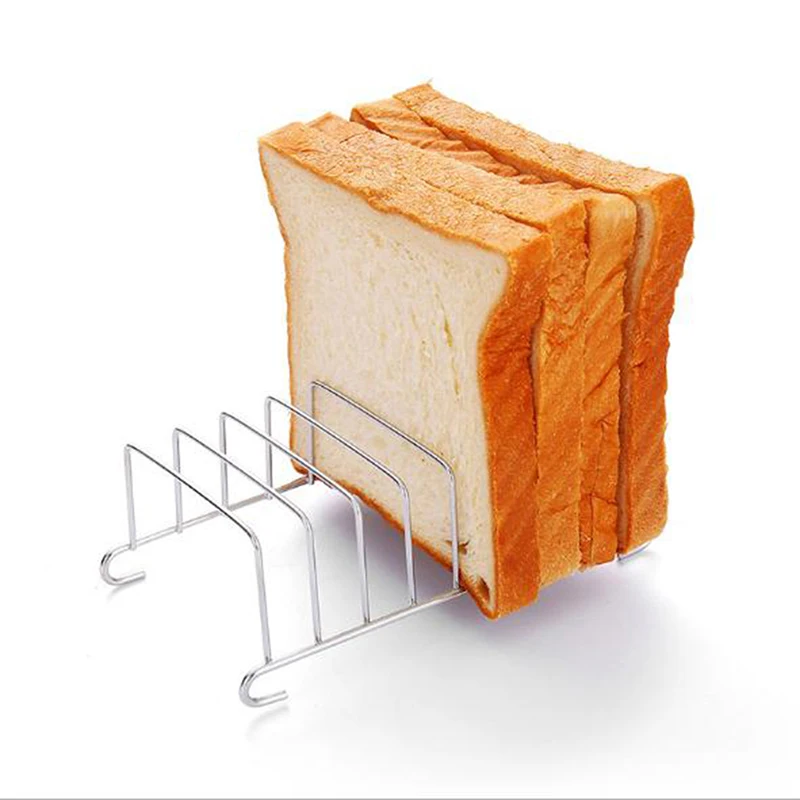 

1pc Portable Bread Rack Food Restaurant Cooling Grid Stainless Steel