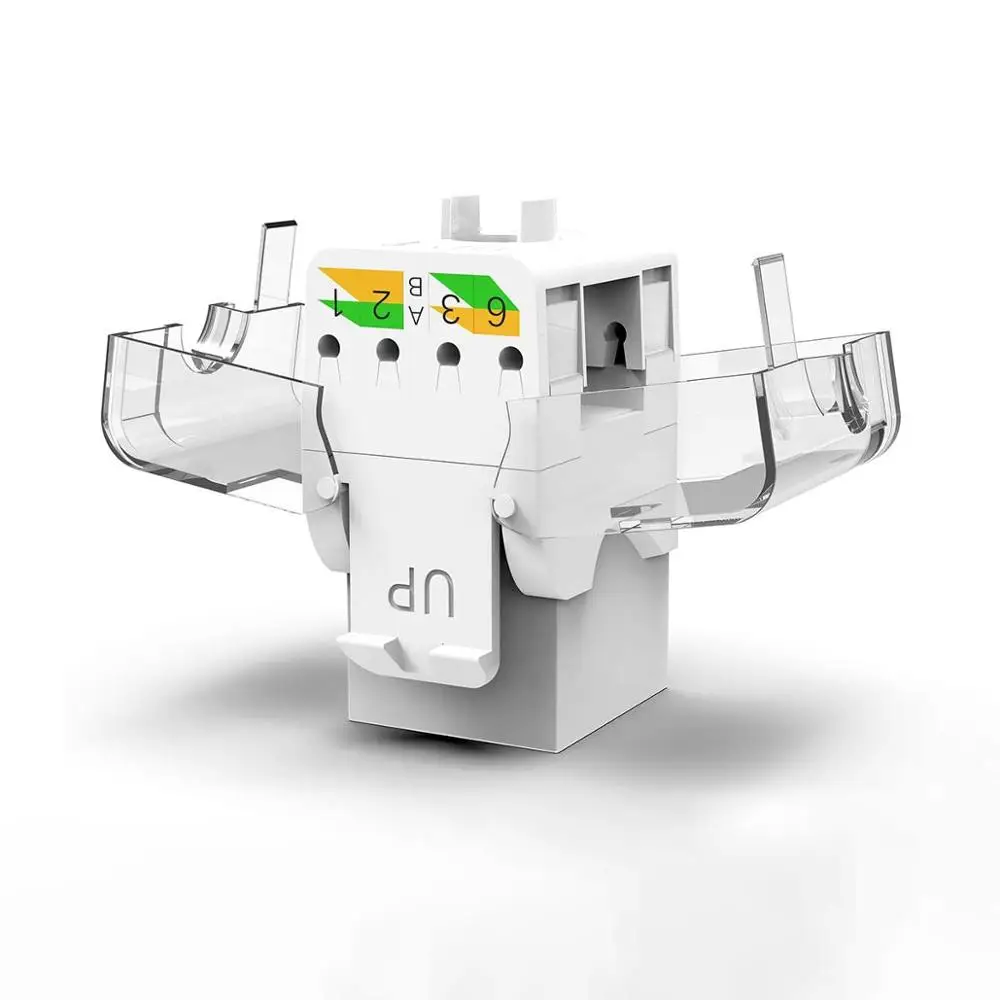 AMPCOM (UL Listed) 10 шт Keystone Jack CAT5e инструмент без RJ45 UTP пускового инструмента требуется