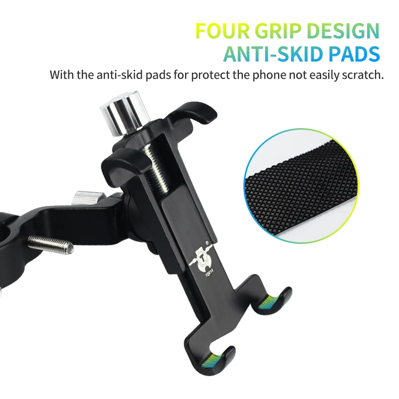 Алюминиевый сплав держатель для телефона мотоцикла подставка велосипеда руль