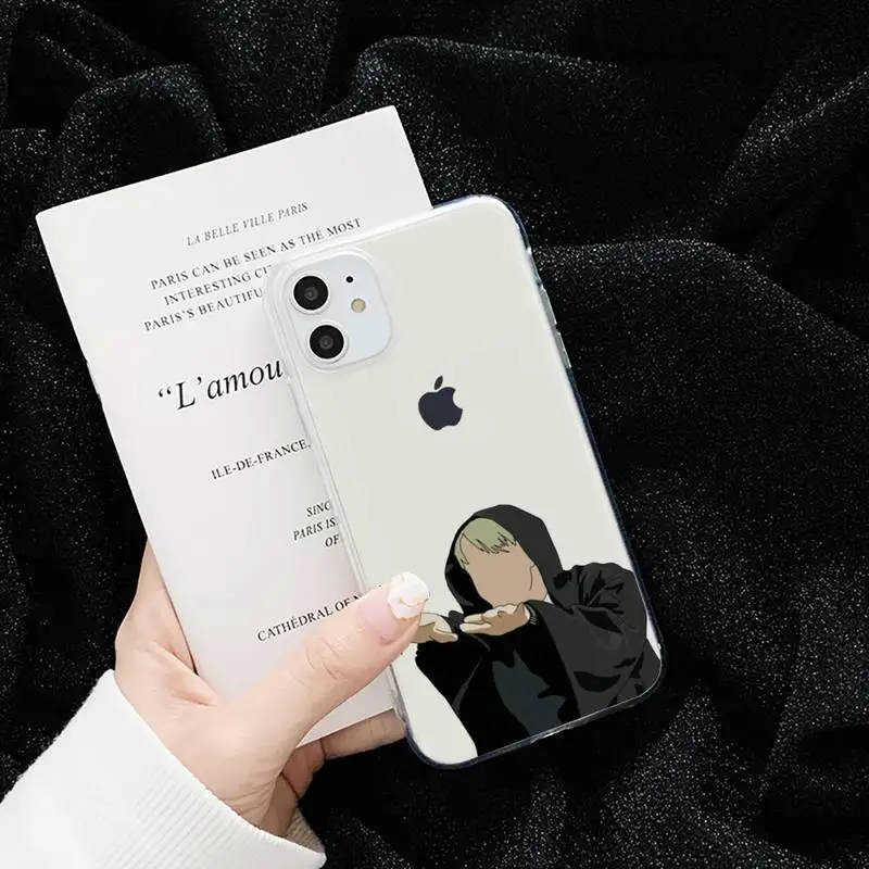 

Draco Malfoy potter friend funny Phone Case Transparent for iPhone 6 7 8 11 12 s mini pro X XS XR MAX Plus cover funda shell
