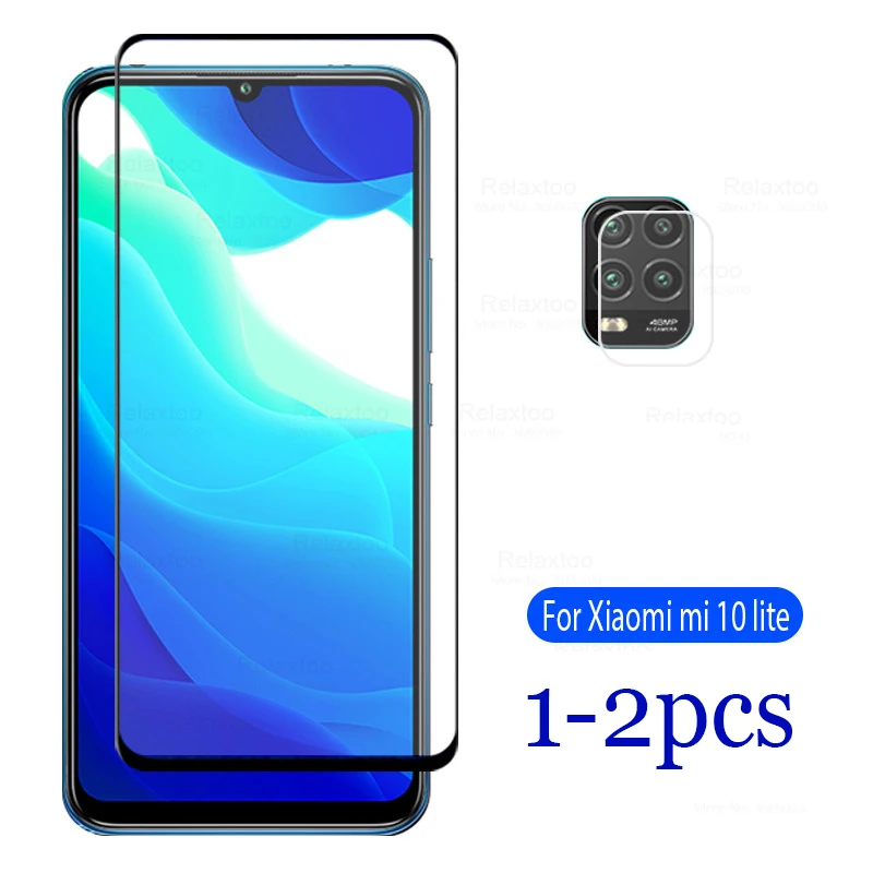 

Защитное стекло для Xiaomi Mi 10 Lite, закаленное, 1-2 шт.