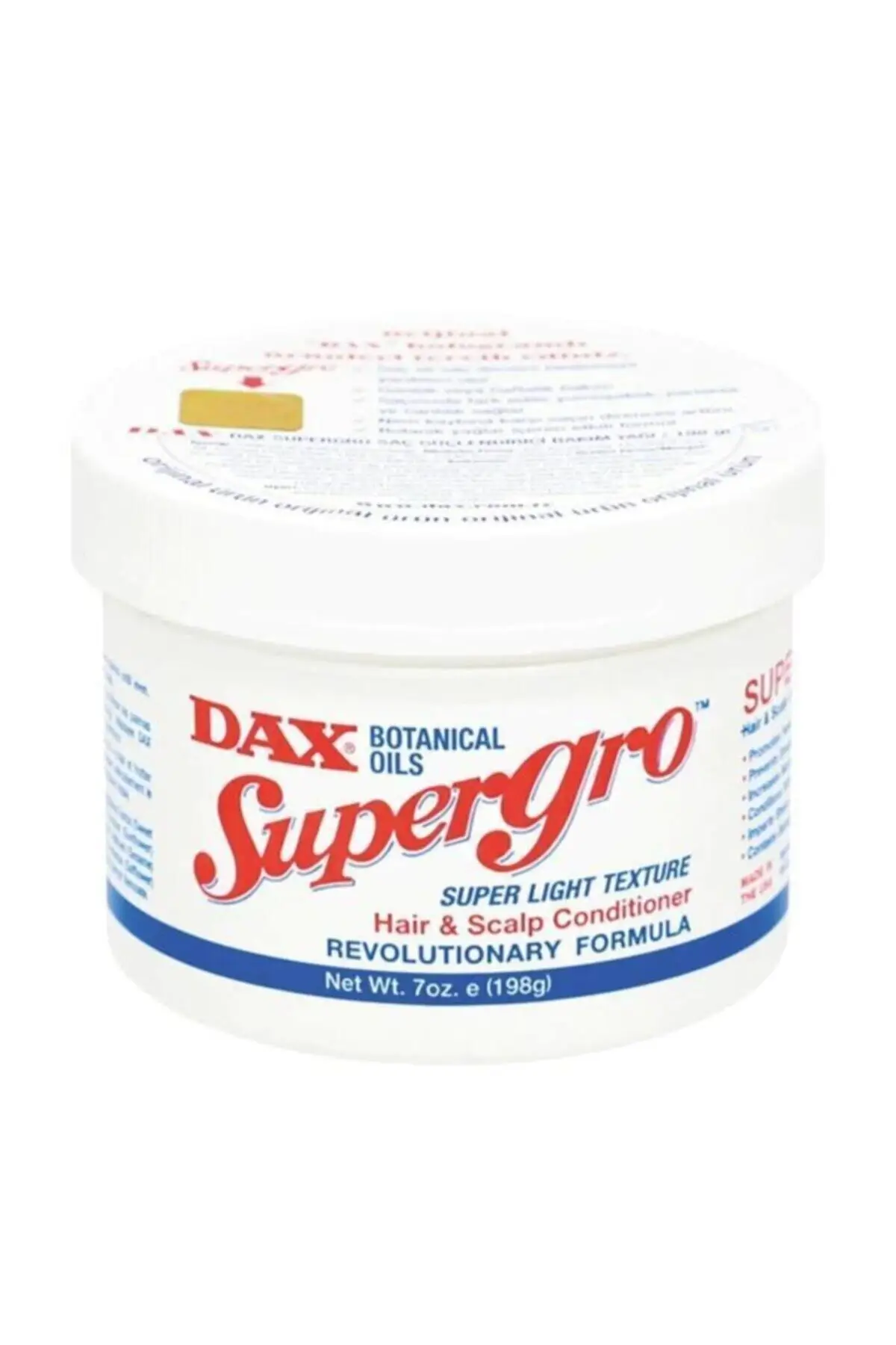 

Dax Supergro To Slow Hair Special Hair Care Oil 198 G 077315009103