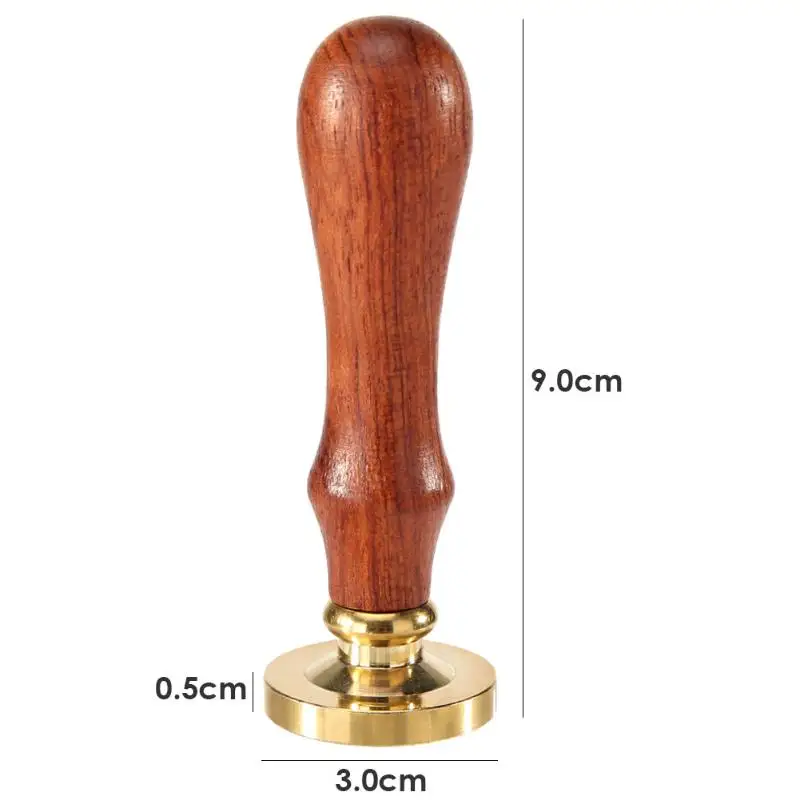 Деревянный штамп в стиле ретро нежные и легкие штампы античном с узором животных