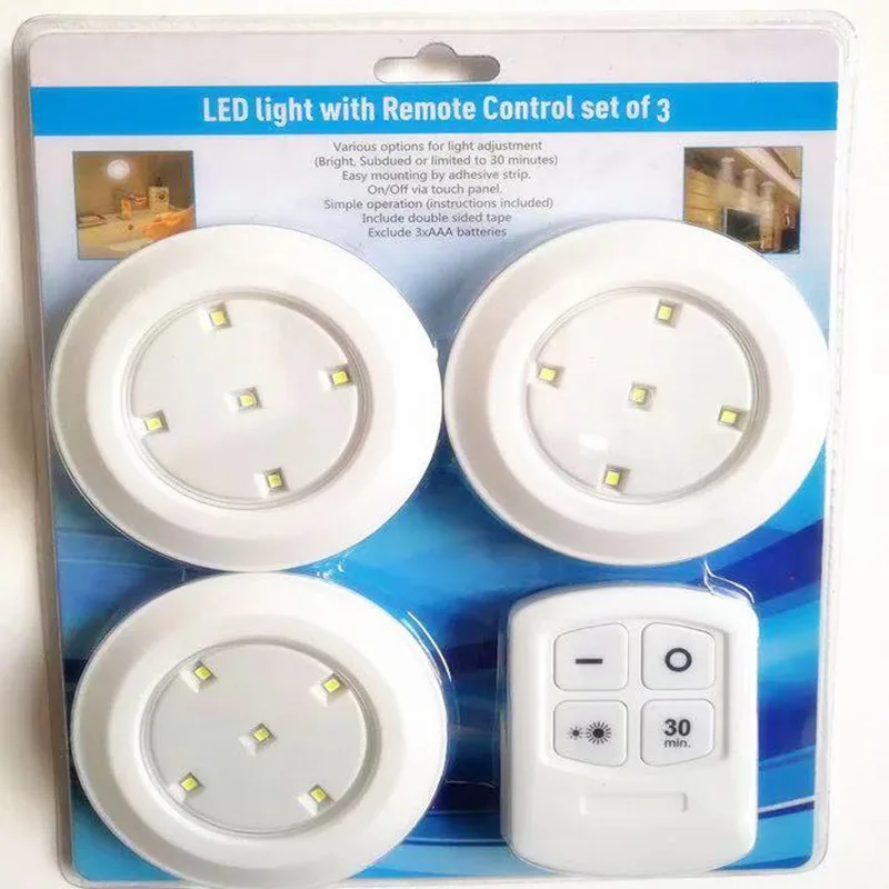5LED светильник для ванной комнаты беспроводной пульт дистанционного управления с