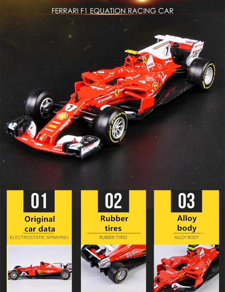 Бураго 1:43 красный BULL-RB12 сплав F1 модель автомобиля литье под давлением модель автомобиля моделирование автомобиля украшение коллекция подарочная игрушка